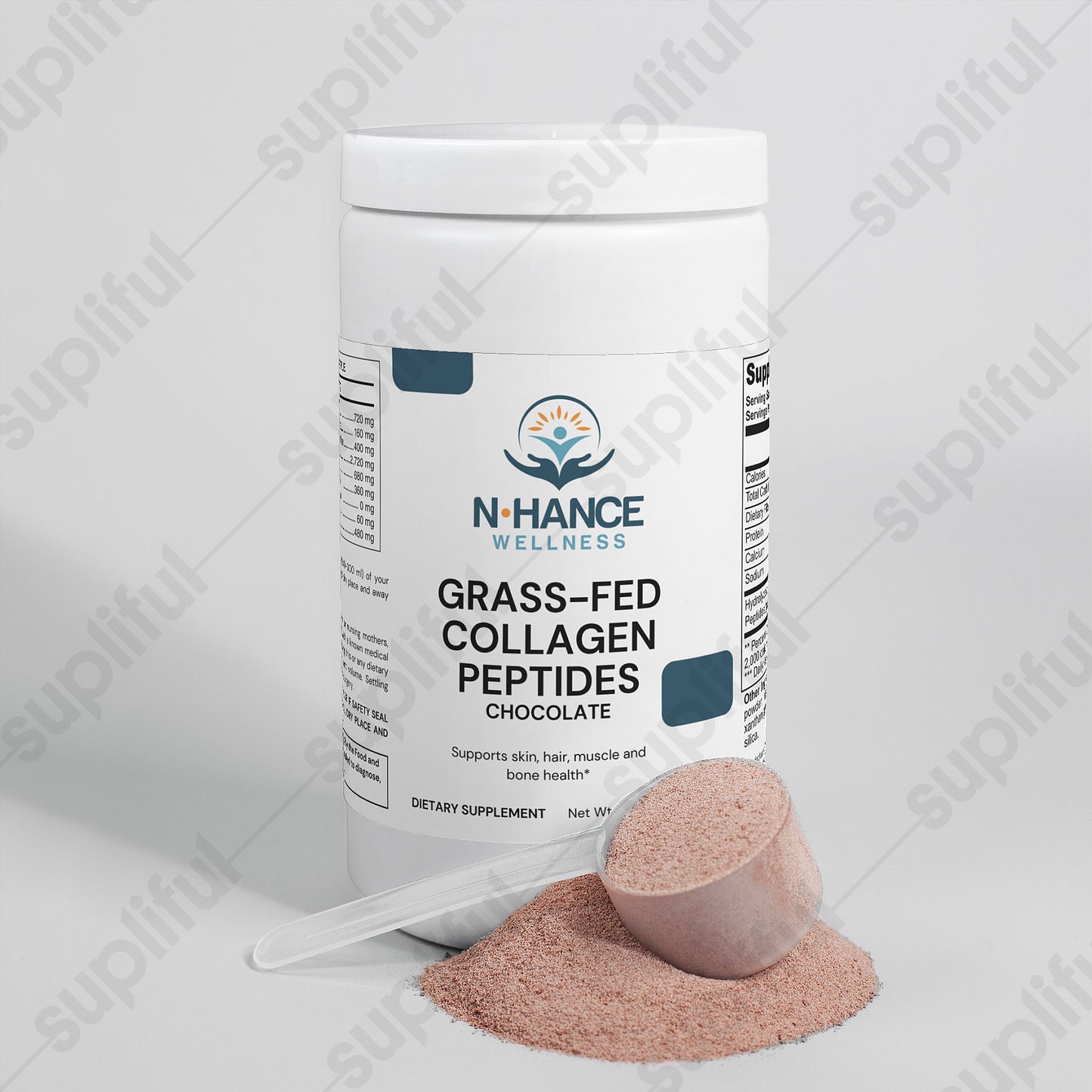 Grass-Fed Collagen Peptides Powder (Chocolate)