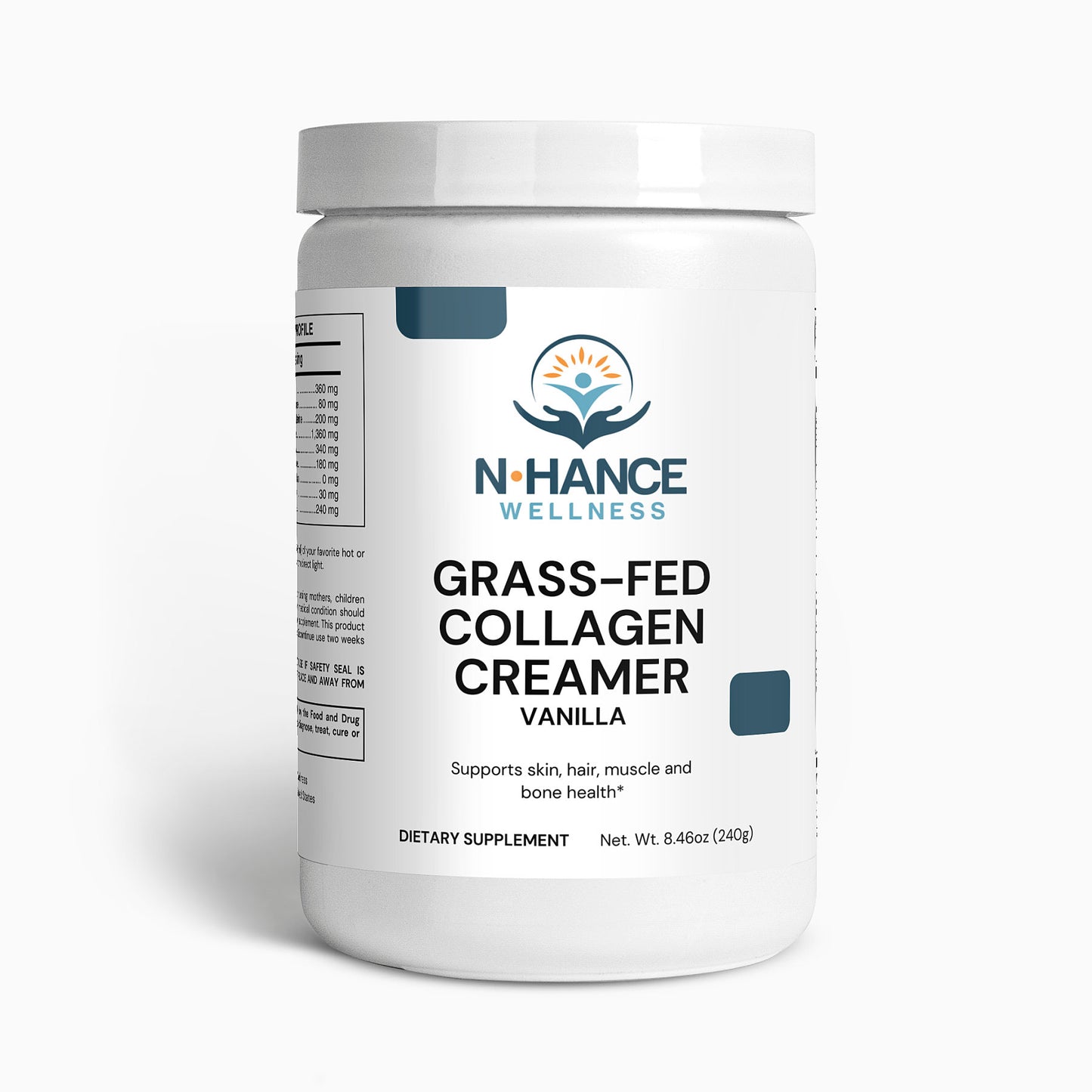 Grass-Fed Collagen Creamer (Vanilla)